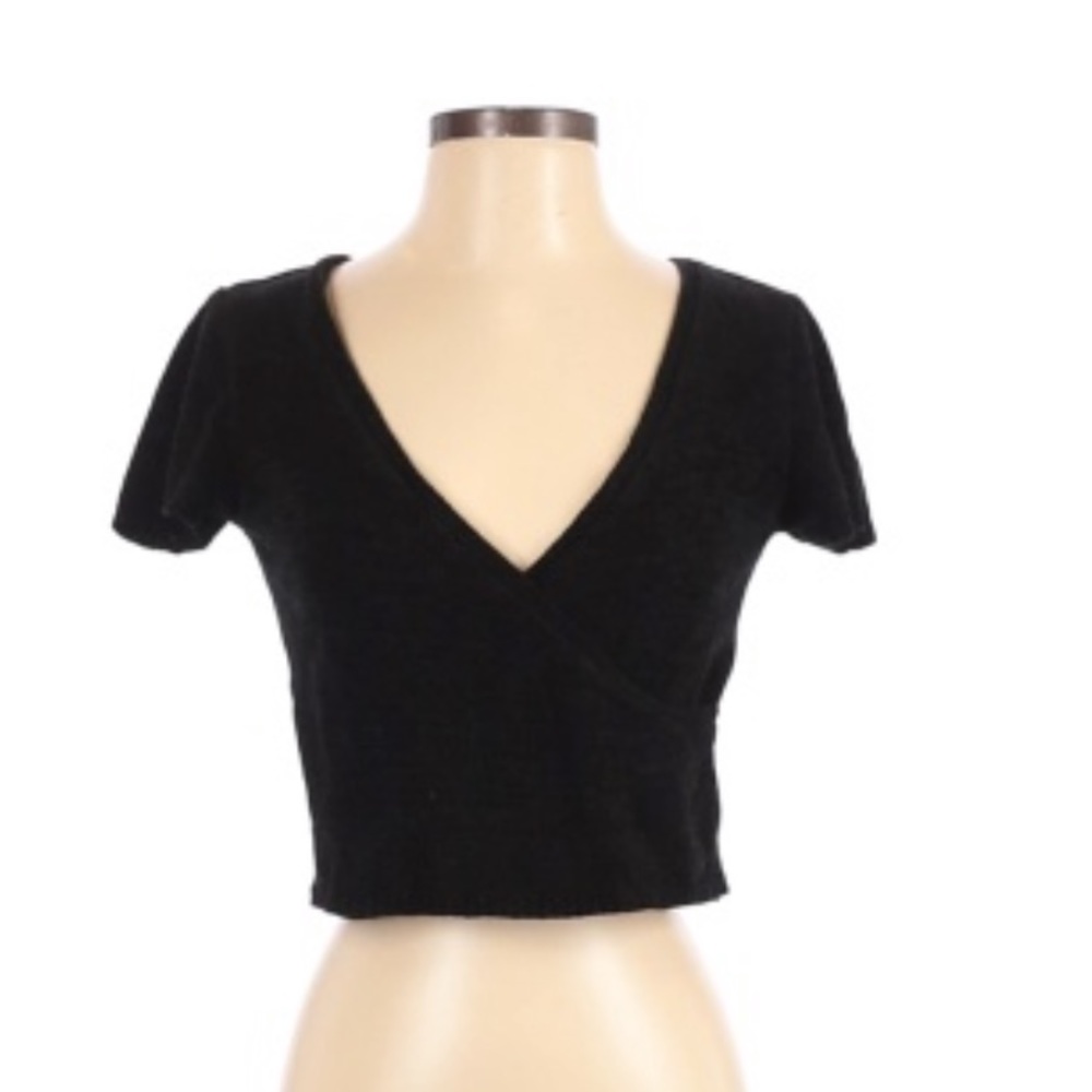 Urban outfitters wrap-style cross top